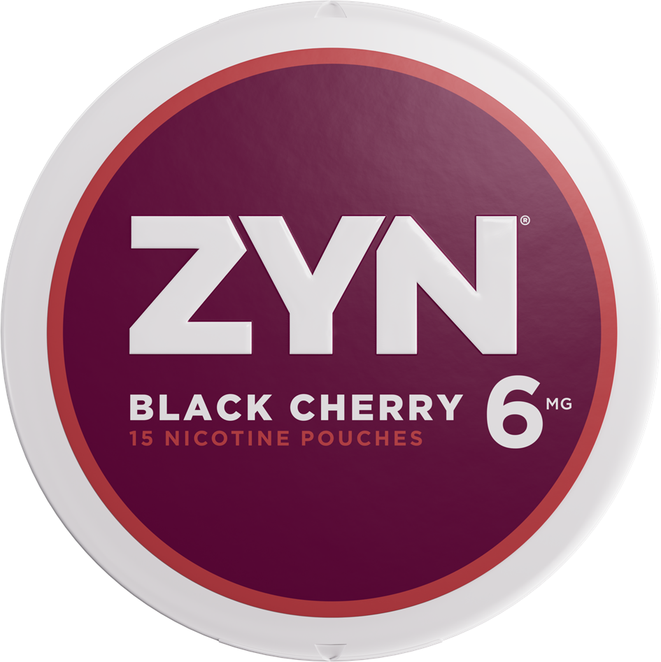 ZYN Black Chery 6mg can 