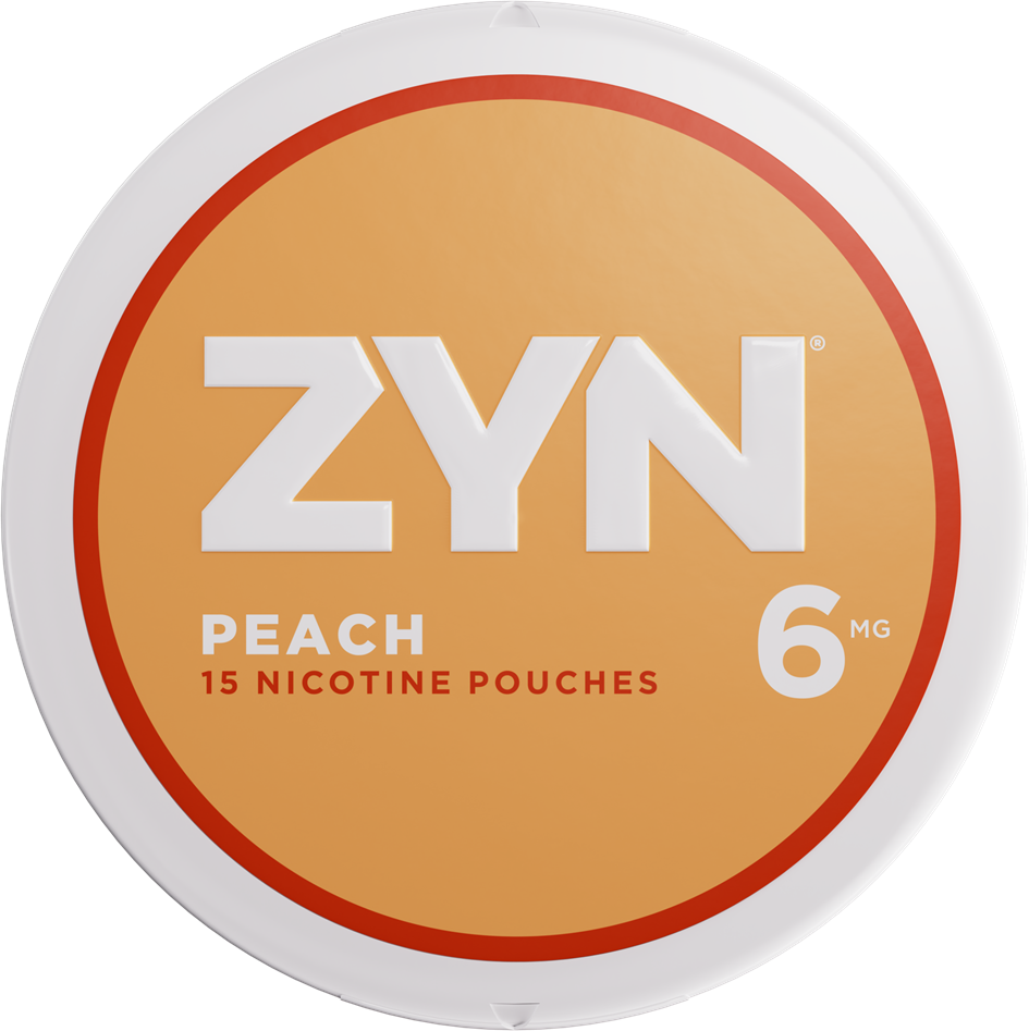 ZYN Peach 6mg can 