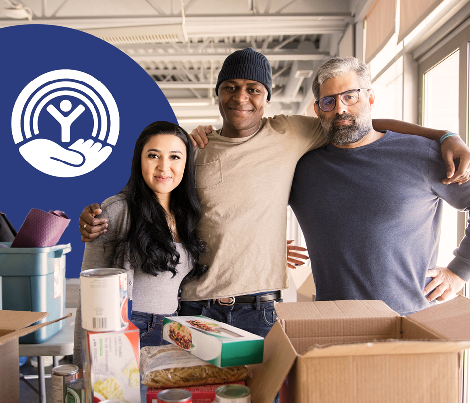 Group of People Collecting Food Donations